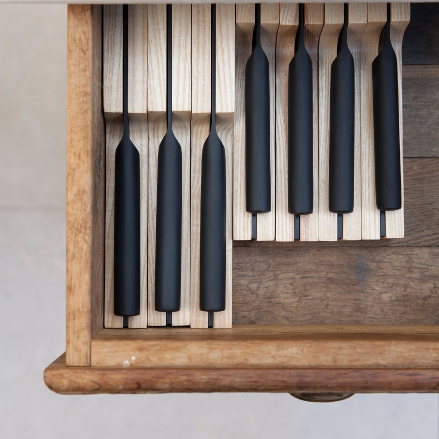 BergHoff RON grønsagskniv sort  13 cm